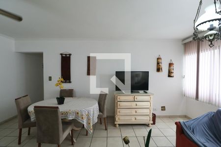 Sala de apartamento para alugar com 3 quartos, 104m² em Vila Alzira, Guarujá