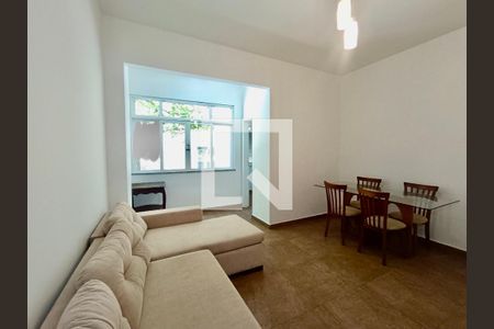 Sala  de apartamento para alugar com 3 quartos, 90m² em Copacabana, Rio de Janeiro