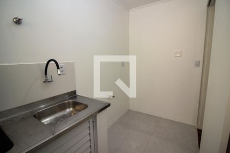 Cozinha e Área de Serviço de kitnet/studio à venda com 1 quarto, 30m² em Vila Joao Pessoa, Porto Alegre