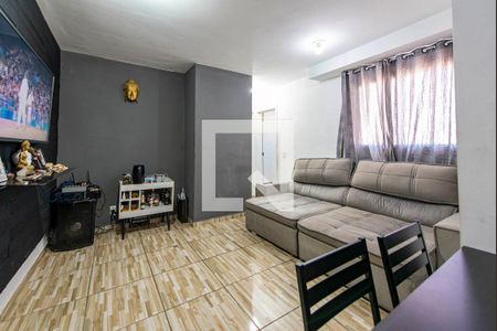 Sala de apartamento à venda com 2 quartos, 47m² em Vila América, Santo André