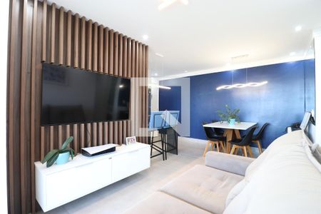 Sala de apartamento à venda com 2 quartos, 62m² em Vila Anastácio, São Paulo