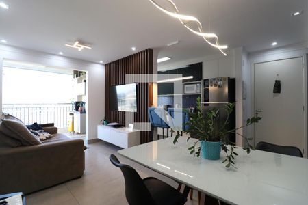 Sala de apartamento à venda com 2 quartos, 62m² em Vila Anastácio, São Paulo