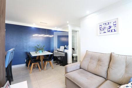 Sala de apartamento à venda com 2 quartos, 62m² em Vila Anastácio, São Paulo