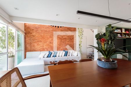 Sala de apartamento à venda com 1 quarto, 104m² em Vila Nova Conceição, São Paulo