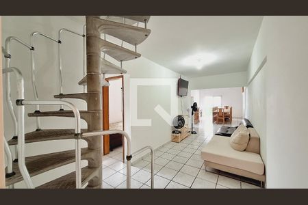 Sala de apartamento para alugar com 4 quartos, 218m² em Vila Caiçara, Praia Grande