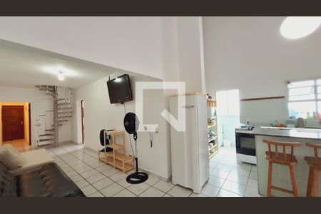 Sala de apartamento para alugar com 4 quartos, 218m² em Vila Caiçara, Praia Grande