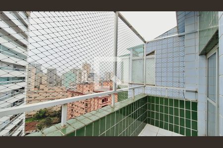 Varanda de apartamento para alugar com 4 quartos, 218m² em Vila Caiçara, Praia Grande