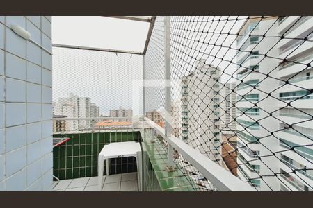 Varanda de apartamento para alugar com 4 quartos, 218m² em Vila Caiçara, Praia Grande