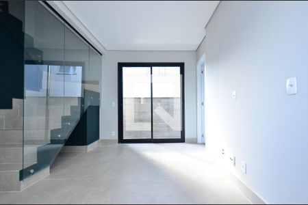 Sala de estar de apartamento à venda com 2 quartos, 110m² em Serra, Belo Horizonte