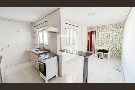 Sala - Sala de Jantar de apartamento à venda com 2 quartos, 50m² em Jardim Santo Antônio, Santo André