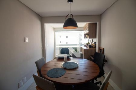 Sala de Jantar de apartamento à venda com 2 quartos, 76m² em Jardim Prainha, São Paulo