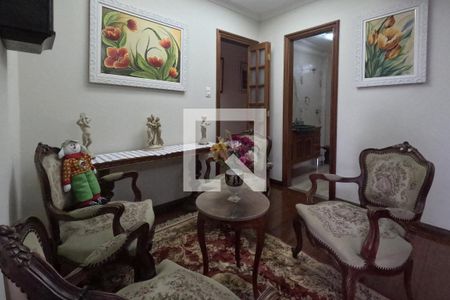 Sala dois ambientes de apartamento para alugar com 4 quartos, 149m² em Gonzaga, Santos