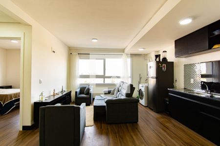 Sala/Cozinha de apartamento à venda com 2 quartos, 54m² em Harmonia, Canoas