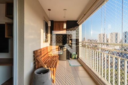 Varanda Gourmet de apartamento à venda com 4 quartos, 105m² em Jardim Tupanci, Barueri