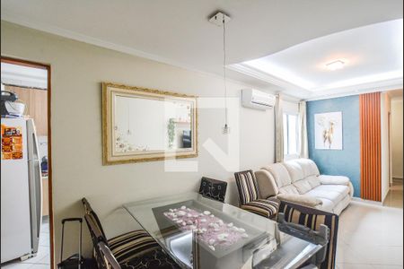 Sala de Jantar de apartamento à venda com 3 quartos, 74m² em Vila Assunção, Santo André