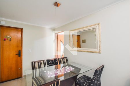 Sala de Jantar de apartamento à venda com 3 quartos, 74m² em Vila Assunção, Santo André