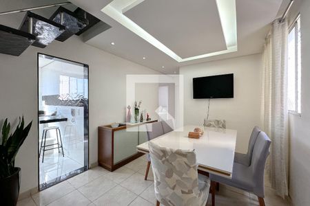 Sala de apartamento à venda com 3 quartos, 100m² em Camargos, Belo Horizonte