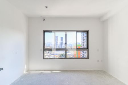 Sala/Quarto de kitnet/studio à venda com 1 quarto, 28m² em Brooklin Paulista, São Paulo