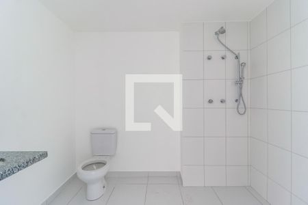 Banheiro de kitnet/studio à venda com 1 quarto, 28m² em Brooklin Paulista, São Paulo