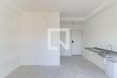 Sala/Quarto de kitnet/studio à venda com 1 quarto, 28m² em Brooklin Paulista, São Paulo