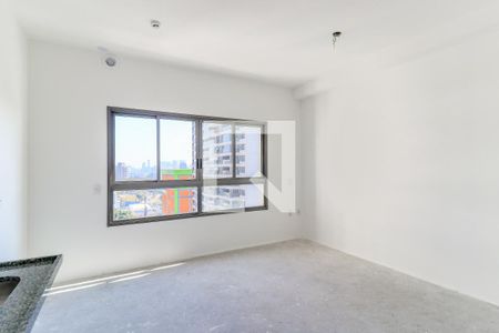 Sala/Quarto de kitnet/studio à venda com 1 quarto, 28m² em Brooklin Paulista, São Paulo