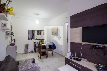 Sala de apartamento para alugar com 2 quartos, 47m² em Além Ponte, Sorocaba