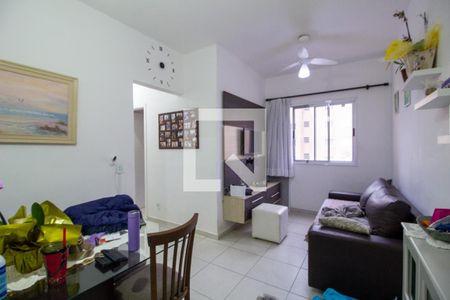 Sala de apartamento para alugar com 2 quartos, 47m² em Além Ponte, Sorocaba