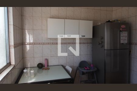 Cozinha e Área de Serviço de apartamento à venda com 3 quartos, 72m² em Nucleo Residencial Satelite, Várzea Paulista