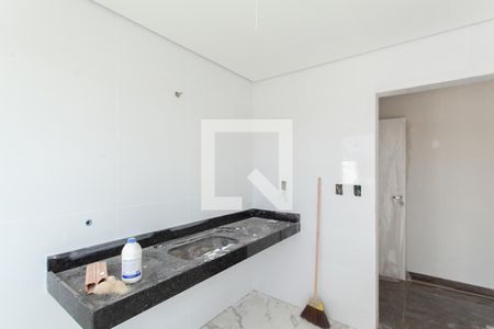 Cozinha de apartamento à venda com 2 quartos, 87m² em Letícia, Belo Horizonte