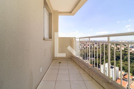 Varanda da Sala de apartamento para alugar com 2 quartos, 51m² em Jardim Monte Alegre, Taboão da Serra