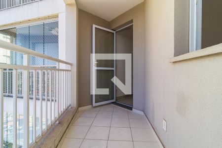 Varanda da Sala de apartamento para alugar com 2 quartos, 51m² em Jardim Monte Alegre, Taboão da Serra