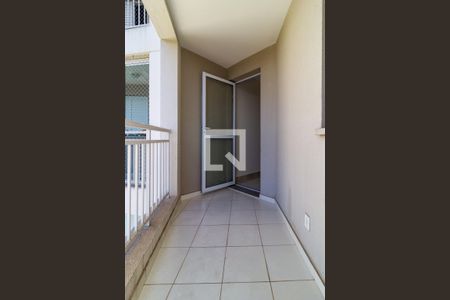 Varanda da Sala de apartamento para alugar com 2 quartos, 51m² em Jardim Monte Alegre, Taboão da Serra