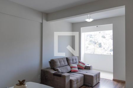 Sala de apartamento para alugar com 3 quartos, 102m² em Estoril, Belo Horizonte