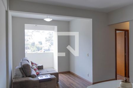 Sala de apartamento para alugar com 3 quartos, 102m² em Estoril, Belo Horizonte