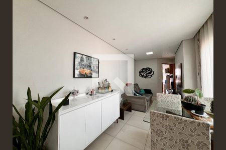 Sala de apartamento à venda com 2 quartos, 100m² em Jardim Ana Maria, Santo André