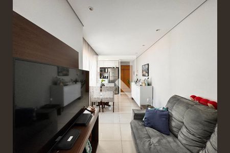 Sala de apartamento à venda com 2 quartos, 100m² em Jardim Ana Maria, Santo André