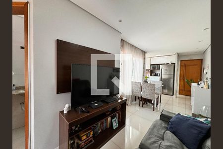 Sala de apartamento à venda com 2 quartos, 100m² em Jardim Ana Maria, Santo André