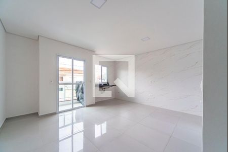 Sala de casa para alugar com 2 quartos, 115m² em Jardim Ocara, Santo André