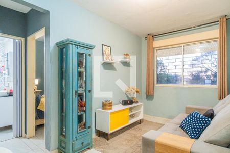 Sala de apartamento à venda com 1 quarto, 42m² em Santa Tereza, Porto Alegre