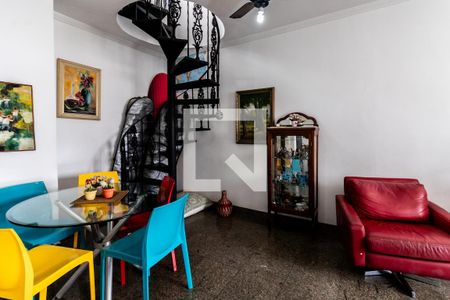 Sala de apartamento para alugar com 3 quartos, 140m² em Enseada, Guarujá