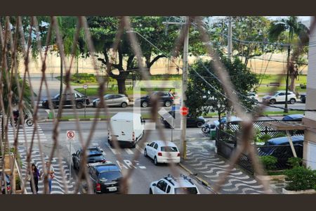 Vista da Sala de apartamento para alugar com 4 quartos, 127m² em Boqueirão, Santos