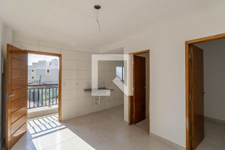 Sala e Cozinha Integrada  de apartamento para alugar com 2 quartos, 30m² em Cidade Líder, São Paulo