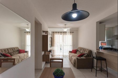 Sala de apartamento para alugar com 3 quartos, 87m² em Vila Ipê, Campinas