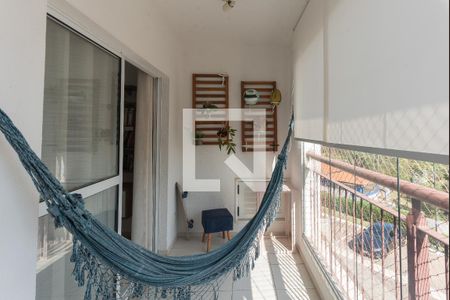 Sacada da Sala de apartamento à venda com 3 quartos, 87m² em Vila Ipê, Campinas