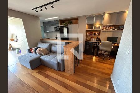 Sala/Cozinha de apartamento para alugar com 2 quartos, 70m² em Barra Funda, São Paulo