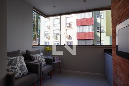 Varanda Gourmet de apartamento à venda com 3 quartos, 83m² em Jardim Itu, Porto Alegre