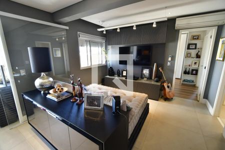 Sala de apartamento à venda com 1 quarto, 67m² em Taquaral, Campinas