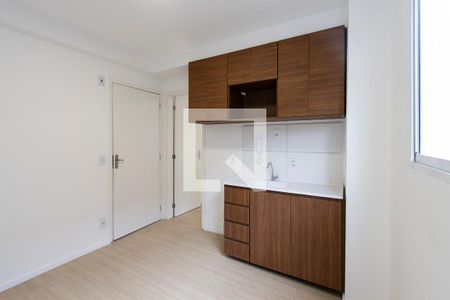 Sala/Cozinha de apartamento para alugar com 1 quarto, 30m² em Barra Funda, São Paulo