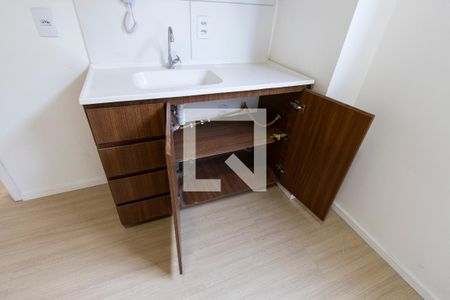 Sala/Cozinha de apartamento para alugar com 1 quarto, 30m² em Barra Funda, São Paulo