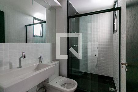 Banheiro de apartamento à venda com 1 quarto, 54m² em Centro, Belo Horizonte